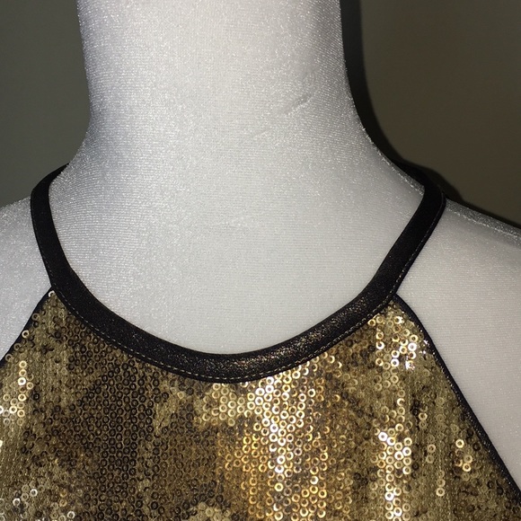 Sequined cocktail dress by Cache in stunning reptile design, size 4. - Picture 5 of 11